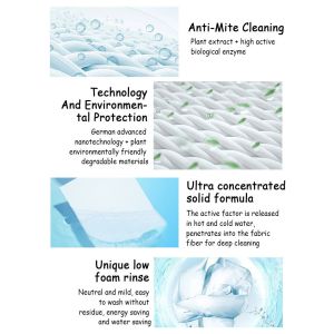 Save Space Portable Laundry Eco Sheets Disposable Remove Stains And Odors