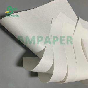 500mm Roll Width 30gsm 35gsm White MG Kraft Paper For Wrap Sandwiches