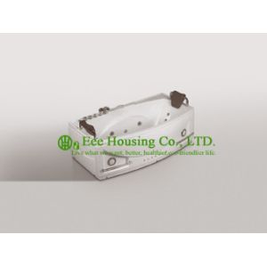 China massage bathtub acrylic square outdoor bathtub with jets,free standing whirlpool Jacuzzi,small bathtub shower combos on sale