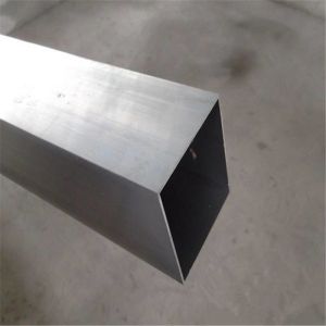 China ASTM B209 6063 Aluminum Pipe Polished Aluminium Hollow Square Bar on sale