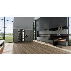 Click Wood Polyvinyl Chloride SPC Flooring Eco Friendly GKBM DG-W50013B-1