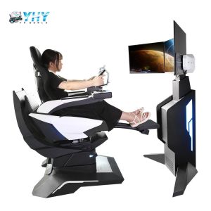 3 Screens Vr Rc Plane Simulator Chair Goggles Virtual Reality Experience