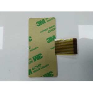 Thin Film FPC Single Touch Screen Membrane Switch Embrossed With LED Light Of