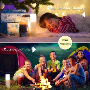 Portable Table 1.8W 9Pcs Led USB Rechargeable Motion Sensor Light