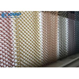 Unique Patterns Decorative Mesh Panels High Practicality Extensive Application
