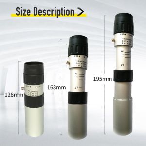 Universal Handheld Monocular Telescope 10-30X25 HD Zoom Lens
