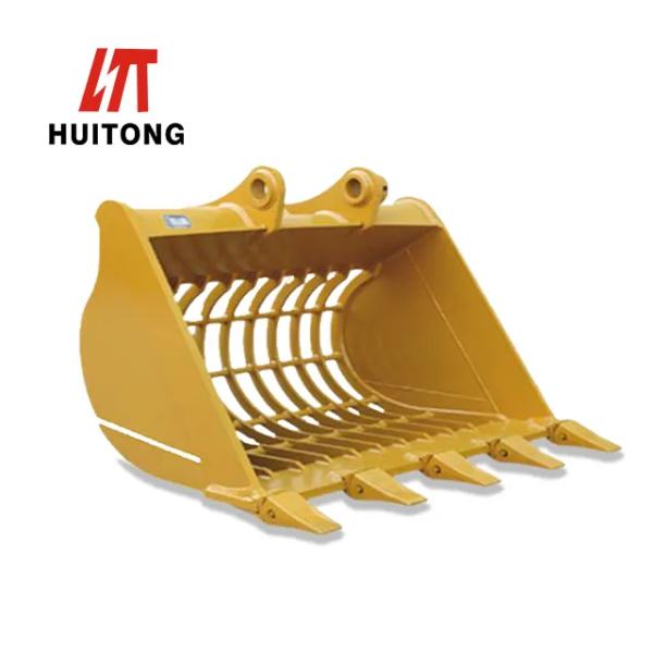 1CBM Heavy Duty Sieve Skeleton Bucket In Forestry Earthwork