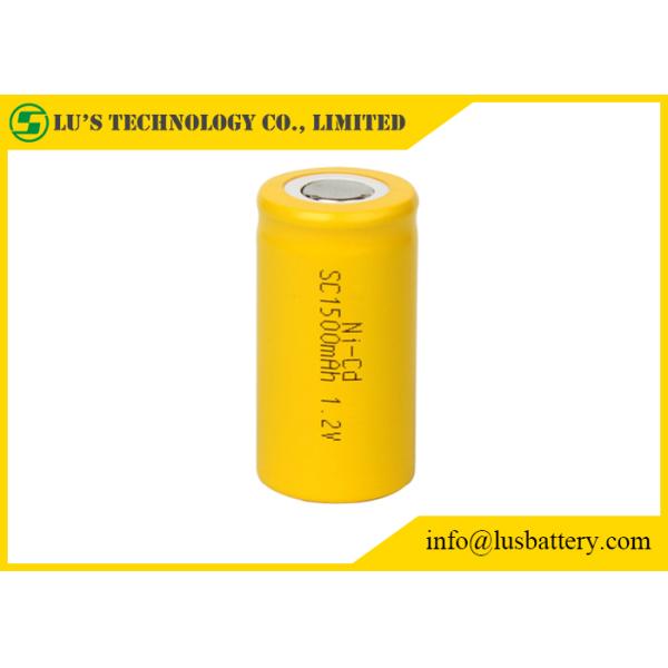 NICD 1.2V 1500mah KRMU 23 SC Nickel Cadmium Battery 4H Stand