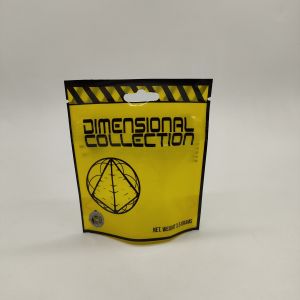 Custom Doypack ziplockk Stand Up Plastic Bags Pouches With Hanging Hole