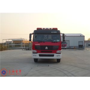Cheap Condition New Six Seats Commercial Firefighter Truck with Roller Shutter Locker for sale