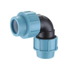 Plastic Pn10 PN16 Irrigation Elbow HDPE PP PE Compression Fittings