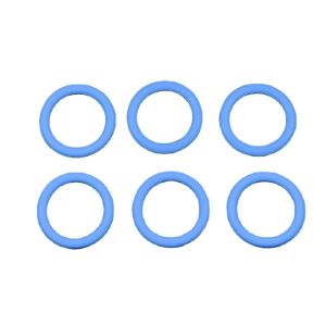 Natural Rubber NBR 75 Shore Rubber Silicone O Ring 70 Shore Red Black