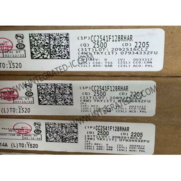 Quality Wireless Communication Module CC2541F128RHAR Bluetooth Low Energy Wireless MCU wholesale