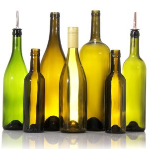 Customized Recyclable Wine Bottles 375ml 500ml With Screw Cap
