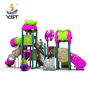 Cheap Naughty Fort Playground Equipment Slides , Commercial Playground Slides for sale