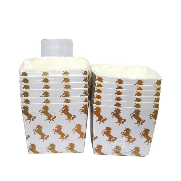 PE coating Foil Horse Pattern Paper Baking Pans