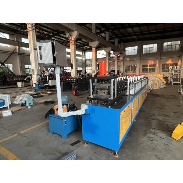 Quality 0.7-1.2mm Thickness Metal Rolling Shutter Door Roll Forming Machine Hydraulic Station Power 4KW wholesale