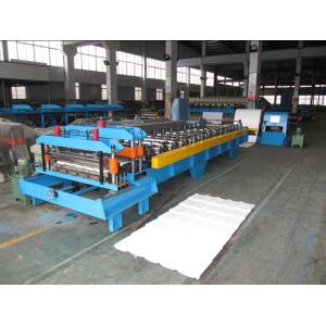 High Performance Steel Tile Forming Machinery For Big Span Steel Structure