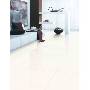 Large Size Porcelain Thin Wall Tile Rectangular White Living Room Slim Ceramic