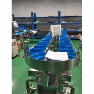 1000g Vegetable Fish SUS304 Fruit Multihead Weigher