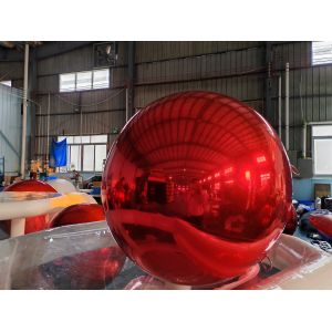 Hot Sale Custom Size Colors Metallic Decorative Mirror Ball Big Shiny Giant