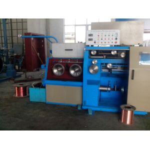 Cheap Reliable Customized Wire Drawing Machine , 14DH Copper Wire Making Machine for sale