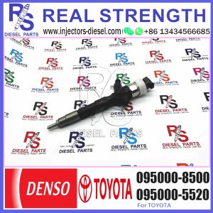 High Quality Common Rail Fuel Injector 23670-30280 095000-8500 For Denso Hilux