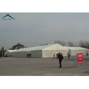 ABS Sidewall 20mx40m Event Gazebo Party Tent With Round Tables Chairs