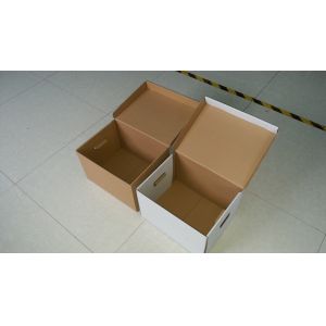 Corrugated Paper Bank File Box