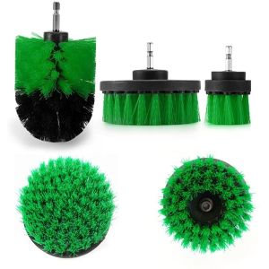 China 5 Pcs Brush Attachment Drill, Spin Scrubber Cleaning Brush Kit on sale