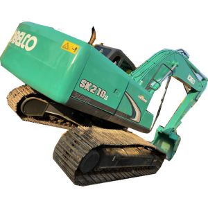 Used Kobelco SK210LC Excavator Medium Digging 21 Ton For Construction