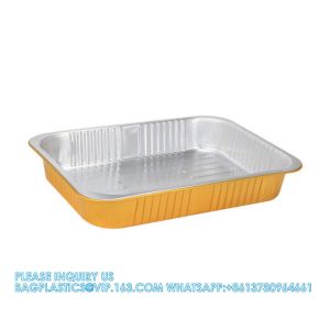1800ml/4LB, Sturdy Aluminum Foil Pans With Lids For Cooking, Baking, Reheating,