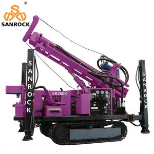 Crawler Water Well Drilling Rig Hydraulic Borehole Drill Machine With 3.0m Drill Rod
