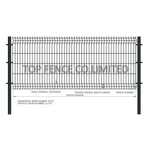 358 wire mesh fence ,double wire fence