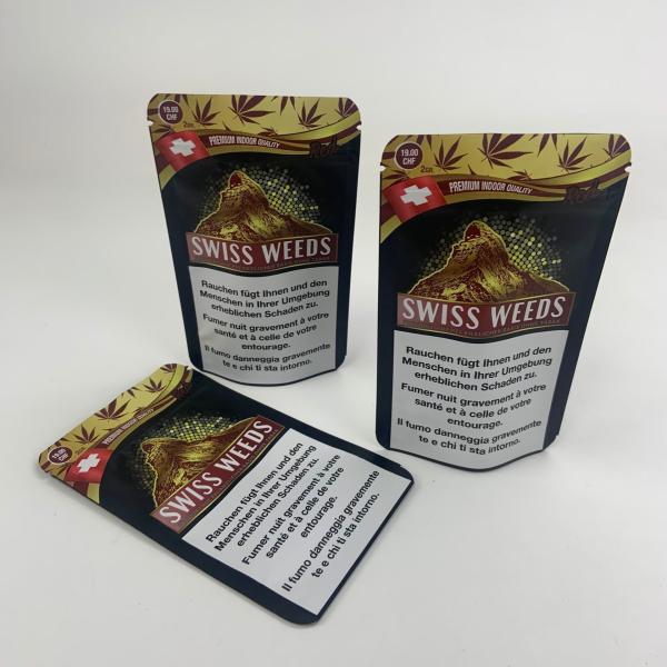 Quality Obama Jokes Up MPET 7*12CM Weed Packaging Mylar Bags wholesale