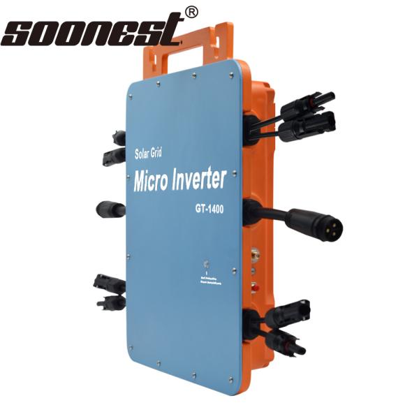Quality Soonest Sun600G2-Us-208/240 Micro Solar Inverter 600W 1400W Single Phase Microinverter With Wifi Communication wholesale