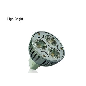 3W 250lm AC / DC 12V SMD 2600 - 3700K Aluminium Alloy Energy Saving LED Spot