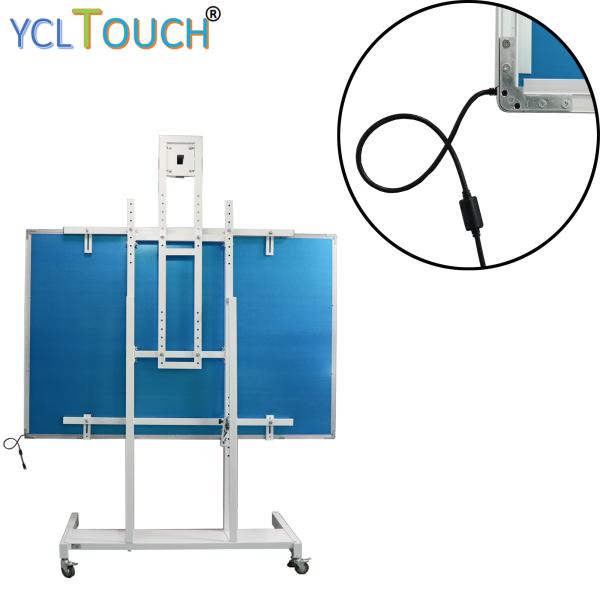 Quality Silver Interactive Electronic Whiteboard 96 Inch For Education / Conference ISO9001 wholesale