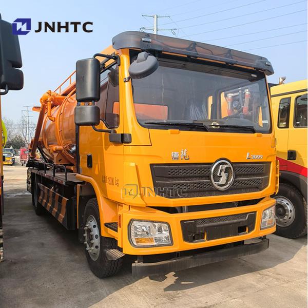 Quality New Vacuum Truck Sewage Suction Tanker Trucks  Shancman L3000 4X2 245HP Top Quality wholesale