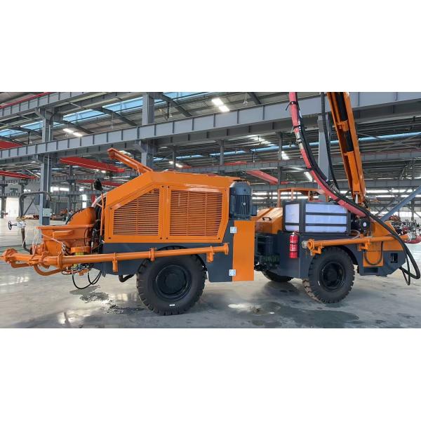 Robotic Shotcrete Spraying Machine UPS-20J with 20m3/h Capacity and 8.5m