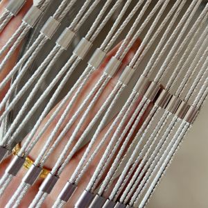 1.5mm Wire Rope Stainless Steel Cable Netting Used For Protection Fence Animal