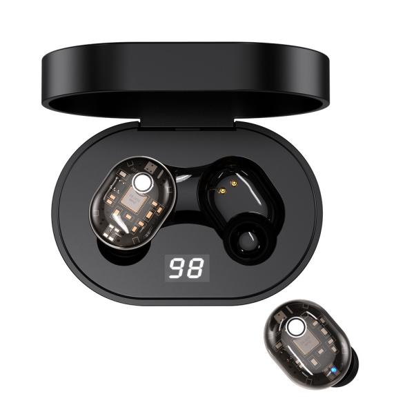 Ipx6 5.0 Touch Control LED Power Display 2000mAh In Ear Tws F9 Earbuds