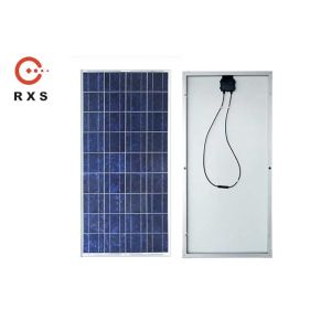 160W 36 Cells Custom Solar Panels Polycrystalline Customized Cable Length