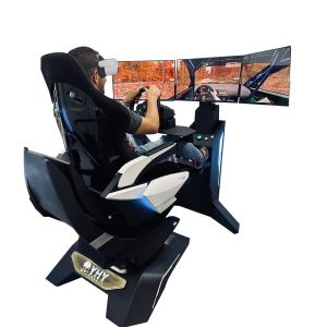 Cheap 3 Dof Motion Chair VR Racing Simulator Car Ps5 Driving Simulator Steering Wheel for sale