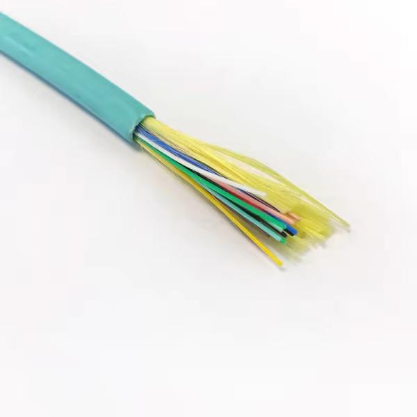 Quality 2 4 6 12 core Indoor optical fiber cable GJFJH LSZH outer sheath tight buffered fiber wholesale