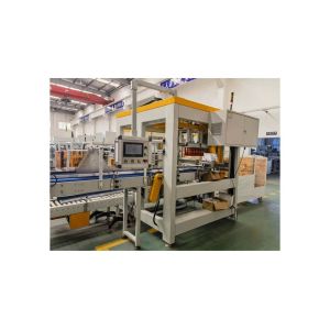 Electric Driven Bottle Top Loading Carton Packing Machine with PLC Control