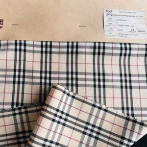 Cheap Polyester/Rayon/Spandex Twill Yarn Dyed Check Fabric for Women for sale