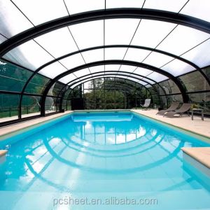 Custom Size and Thick Roof Dome Skylight Transparent Plastic Roofing Polycarbona
