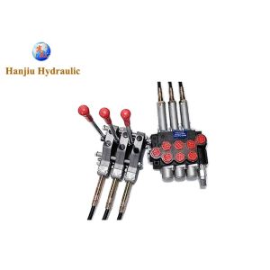 2.5m control cable SAE10 ports Directional Control Valve 250bar 11gpm Flow