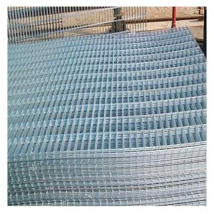 Silver Hog Wire Panels 6x6 Welded Wire Mesh Panels Galvanized Welded Iron Mesh